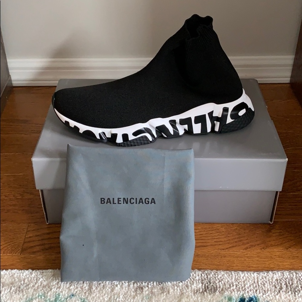 New Balenciaga Speed LT Sneaker - Size 10